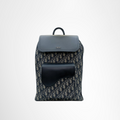 Dior Preowned Luxury Oblique Trotter Saddle Rucksack Bag Front Page - Antonio & Co.