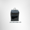 Dior Preowned Luxury Oblique Trotter Saddle Rucksack Bag Front View - Antonio & Co.