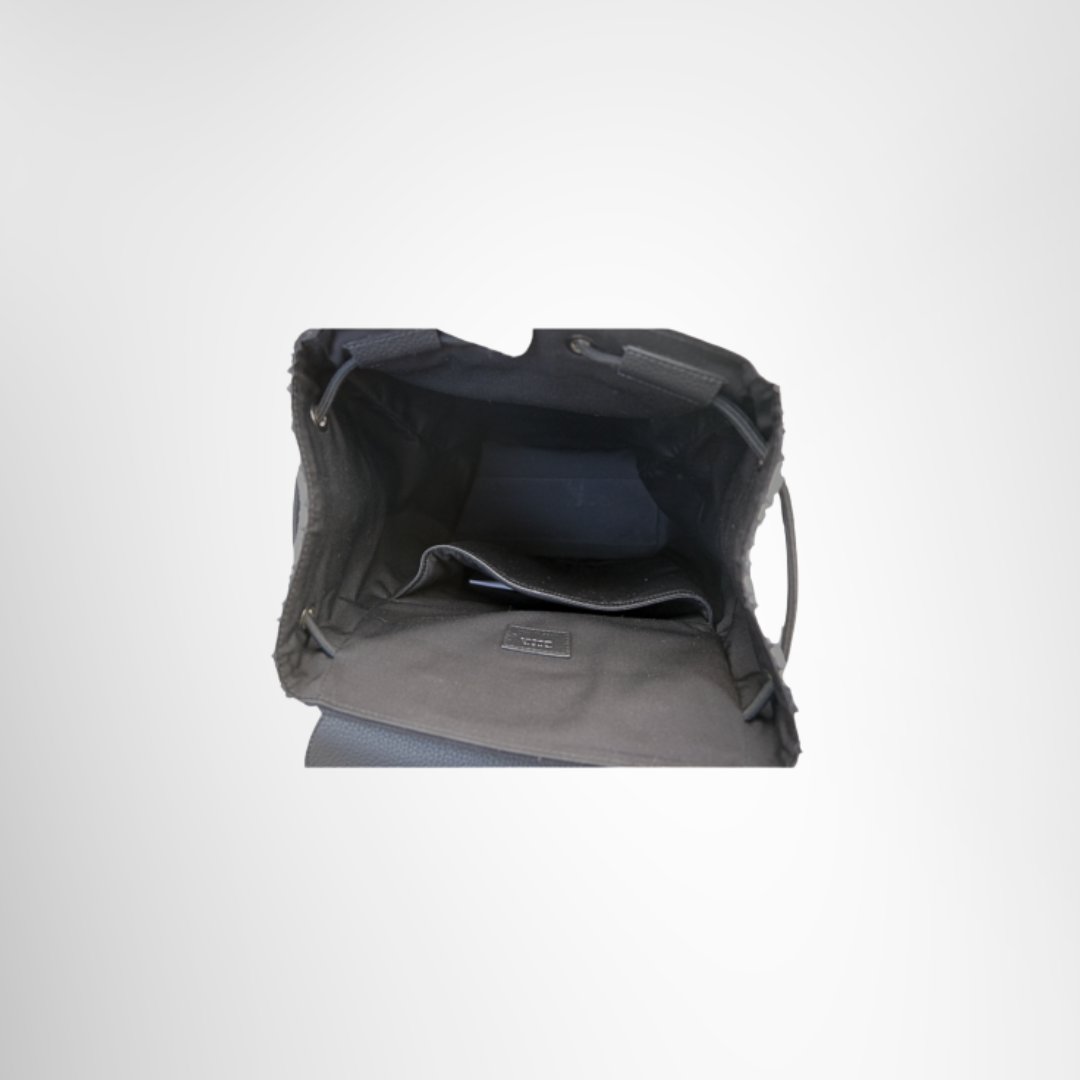 Dior Preowned Luxury Oblique Trotter Saddle Rucksack Bag Inside View - Antonio & Co.