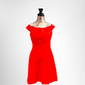 Dior Preowned Luxury Red Sleeveless Dress Front Page