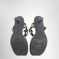 Dior Preowned Luxury Sandals Leopard Sandals Bottom View