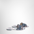 Dior Preowned Luxury Slide Dway Slide Embroidered Cotton 
Side View