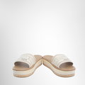 Dior Preowned Luxury Slides Dway Platform Front View 2