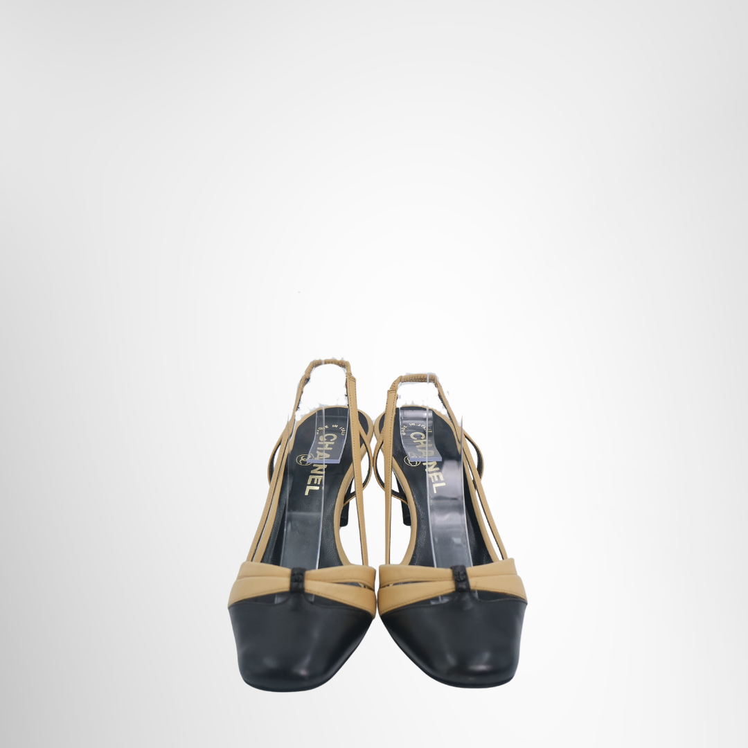 Dior Preowned Luxury Slingback Pumps Front Page