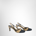 Dior Preowned Luxury Slingback Pumps Side View