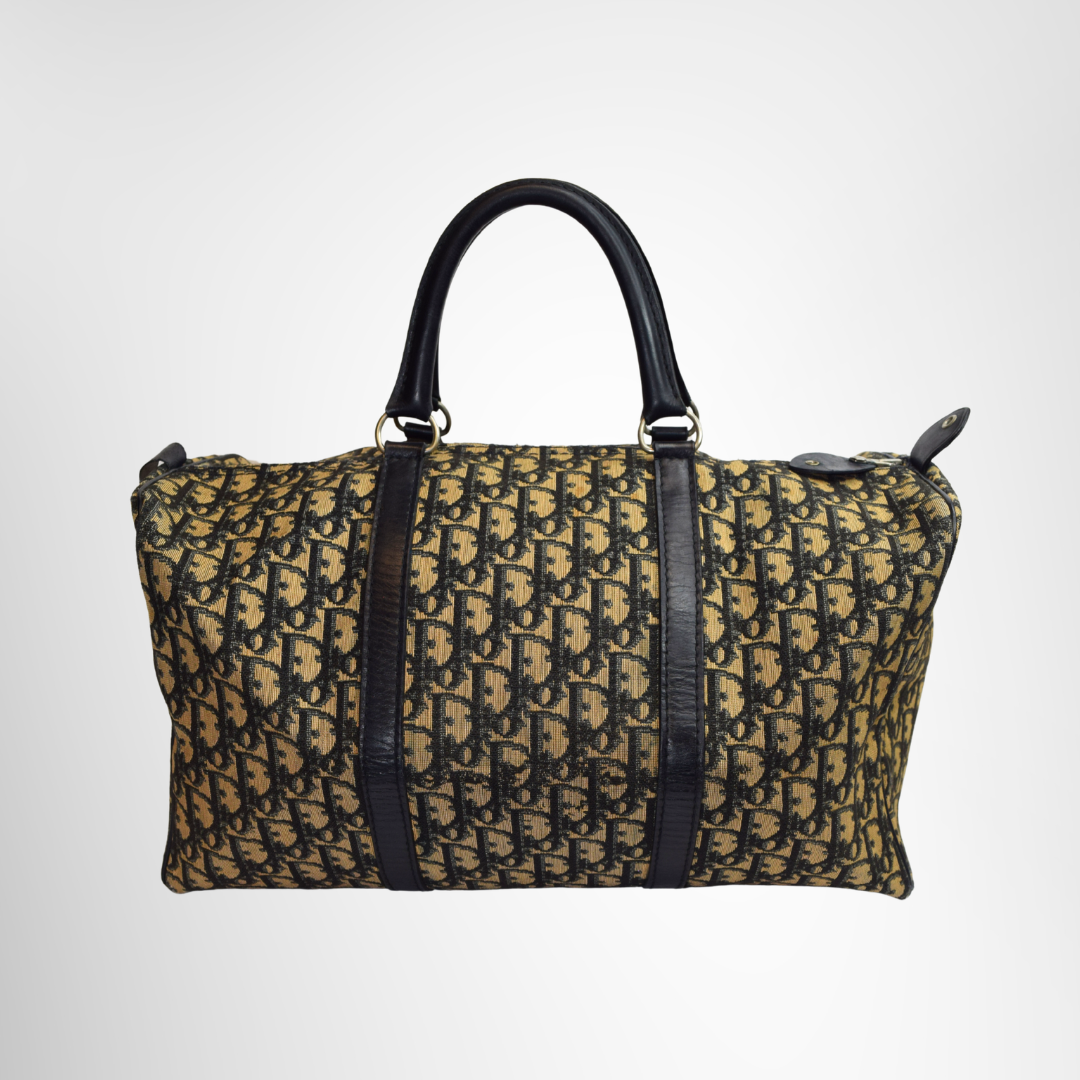 Dior Preowned Luxury Trotter Boston Bag Front Page