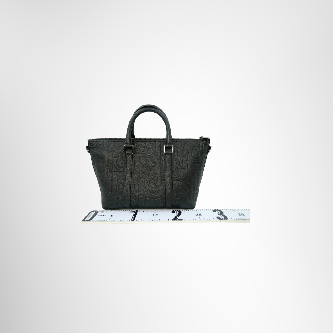 Dior Preowned Luxury Weekender 25 Bag Back View - Antonio & Co.
