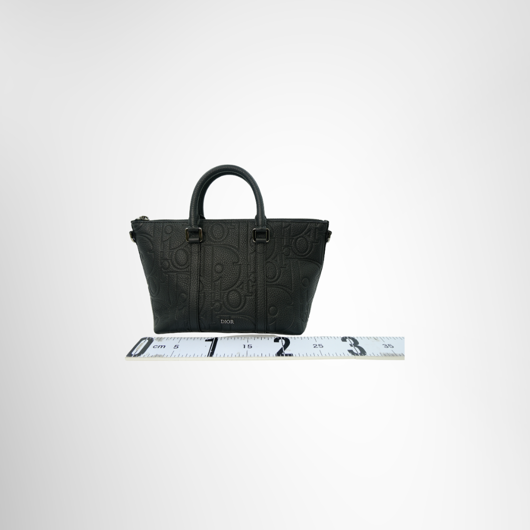 Dior Preowned Luxury Weekender 25 Bag Front View - Antonio & Co.