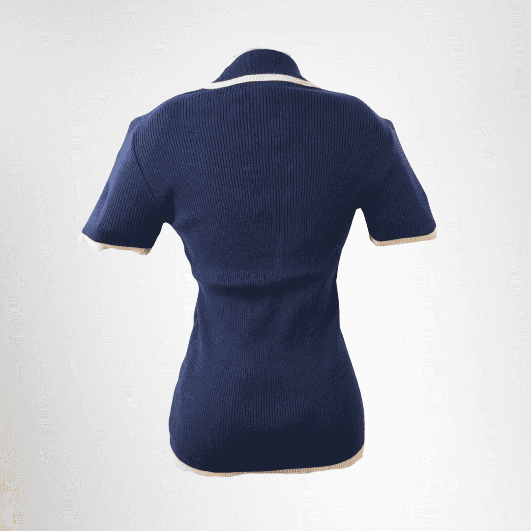 Dolce & Gabbana Short Sleeve Ribbelshirt