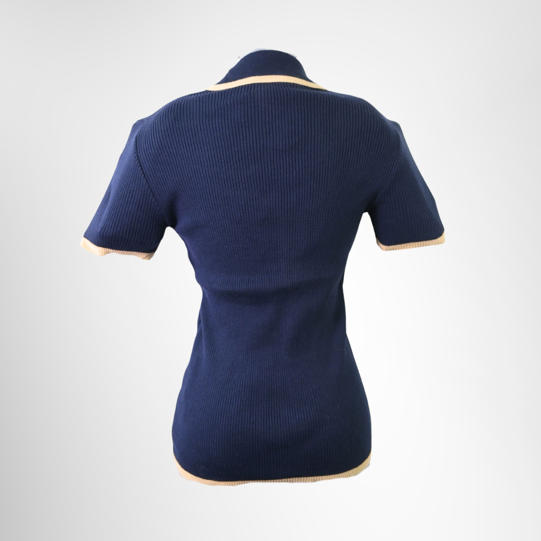 Short Sleeve Ribbelshirt