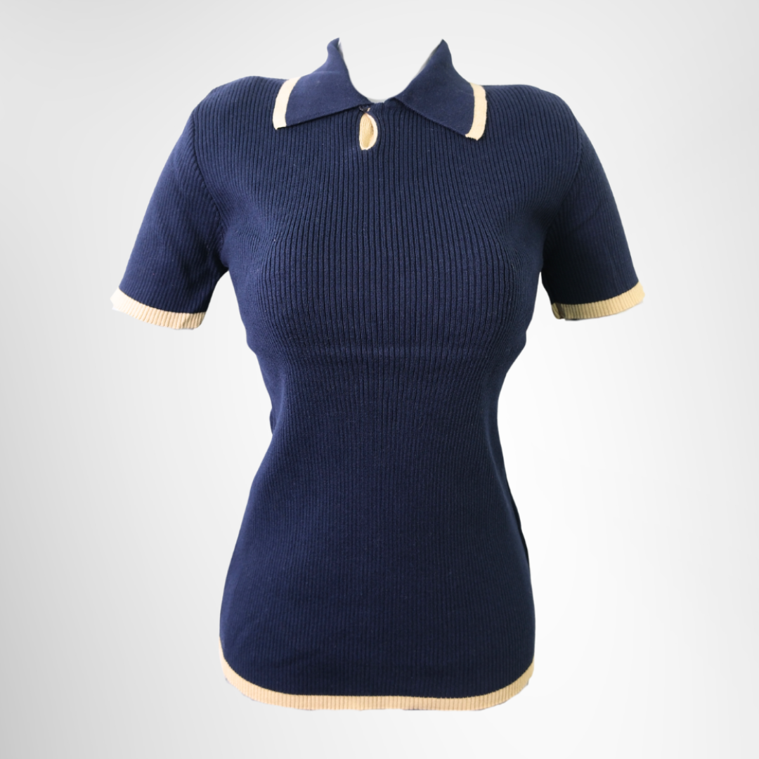 Short Sleeve Ribbelshirt