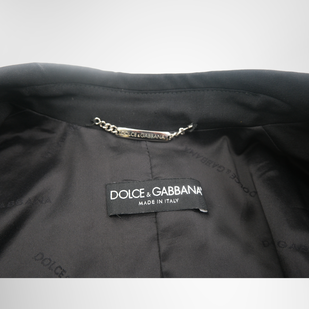 Dolce&Gabbana Black Blazer – Pre-Owned Luxury Brand Apparel – Antonio & Co Tag 