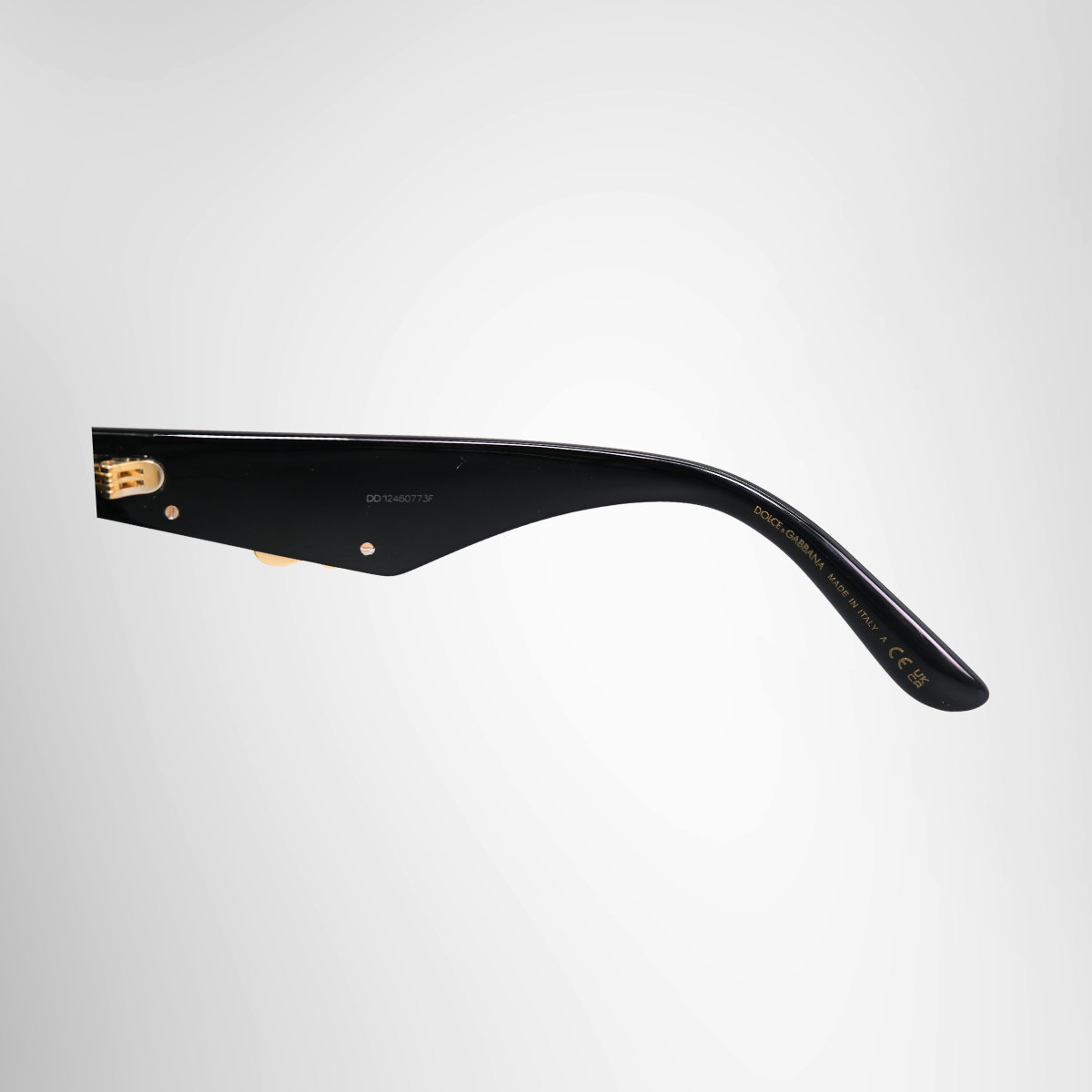 4436 Bold Black Square Acetate Sunglasses