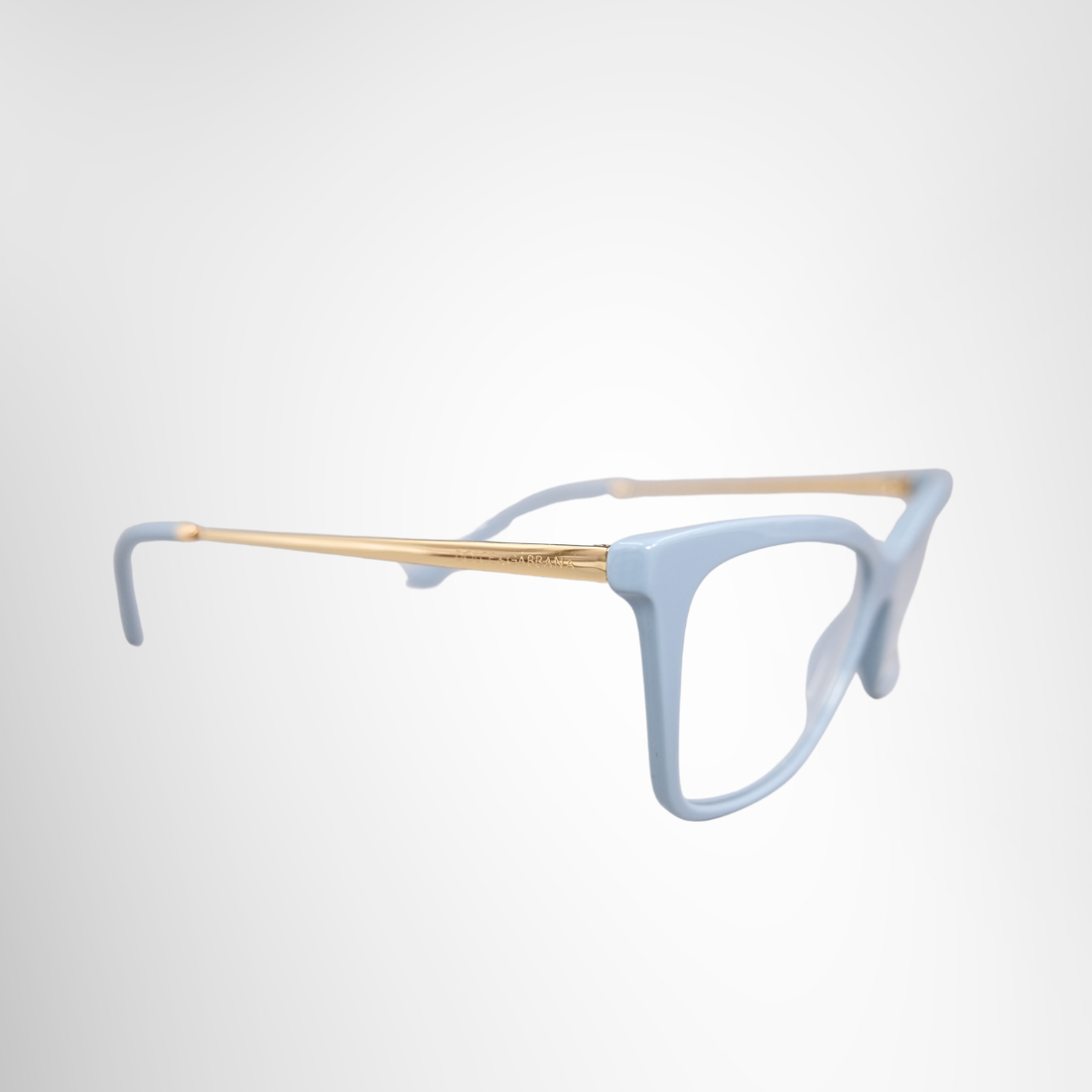 DG3347 Eyeglasses in Azure Blue and Gold Colorway