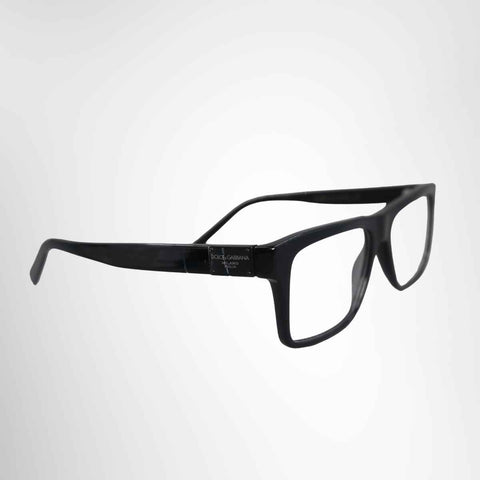 Dolce & Gabbana Rectangular Acetate Eyeglasses – Size 145