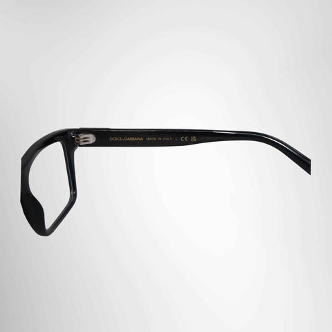 Dolce & Gabbana Rectangular Acetate Eyeglasses – Size 145
