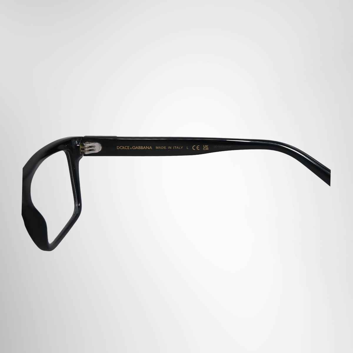 Dolce & Gabbana Rectangular Acetate Eyeglasses – Size 145