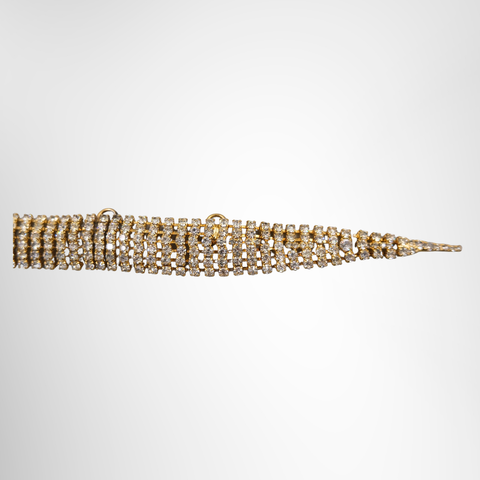 Dolce & Gabbana Couture Exotic Snake Swarovski Crystal Belt Necklace