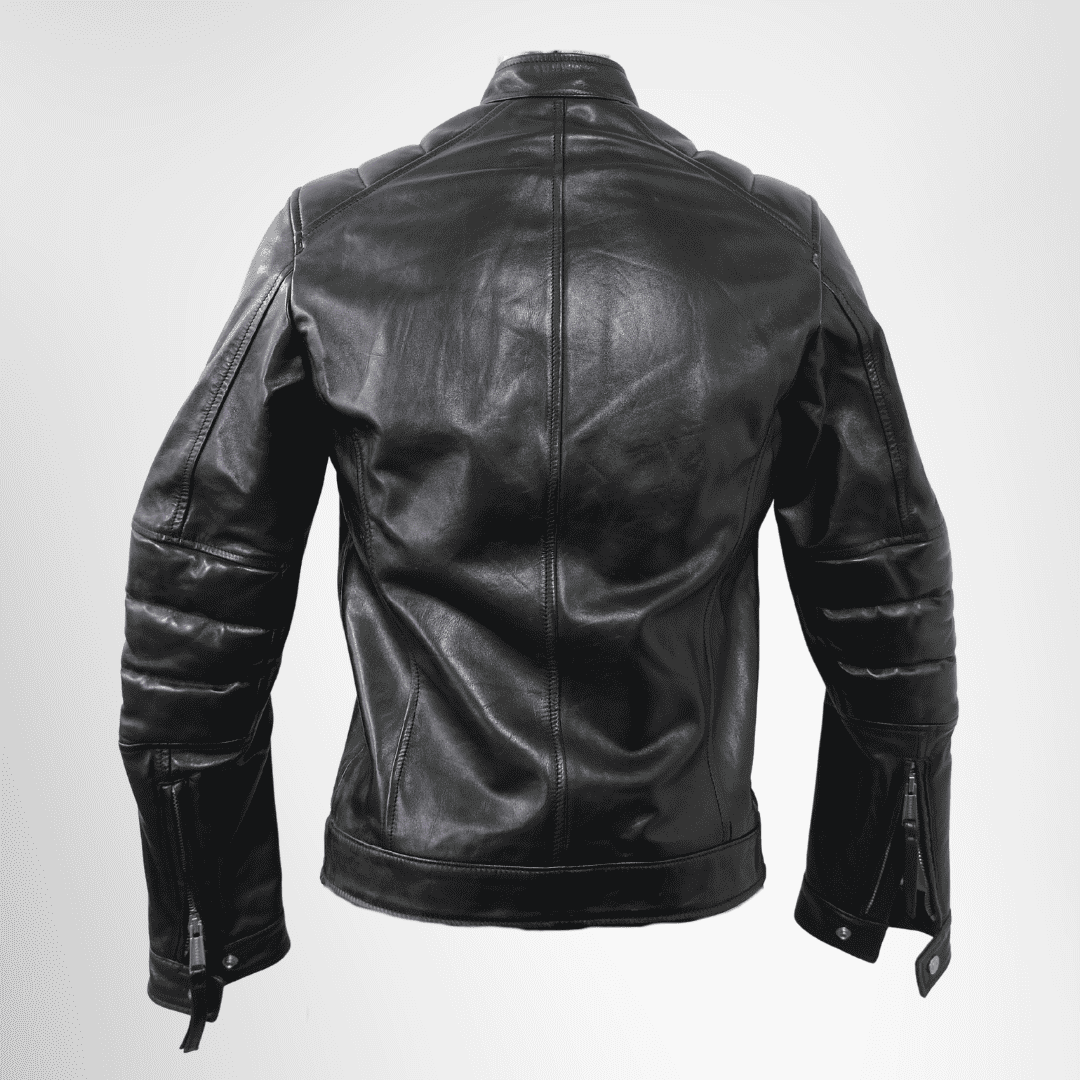 Dsquared2 Mens Leather Jacket - Size 44