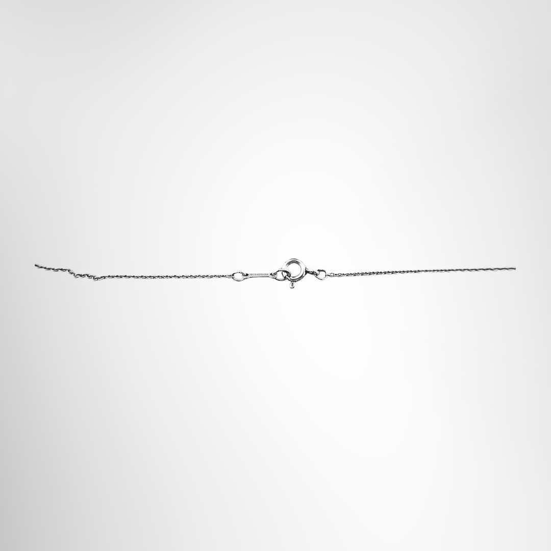 Elsa Peretti Bean Necklace in Silver