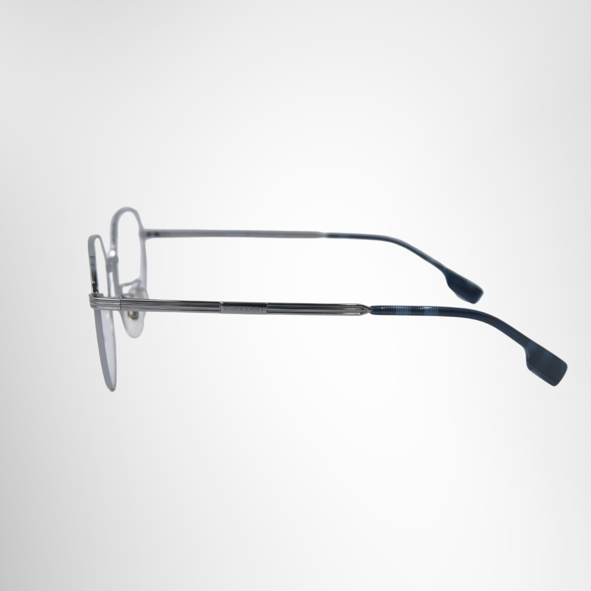 Burberry Erin Prescription Glasses – Pre-Owned Luxury Brand Eyewear – Antonio & Co Side Exterior View 