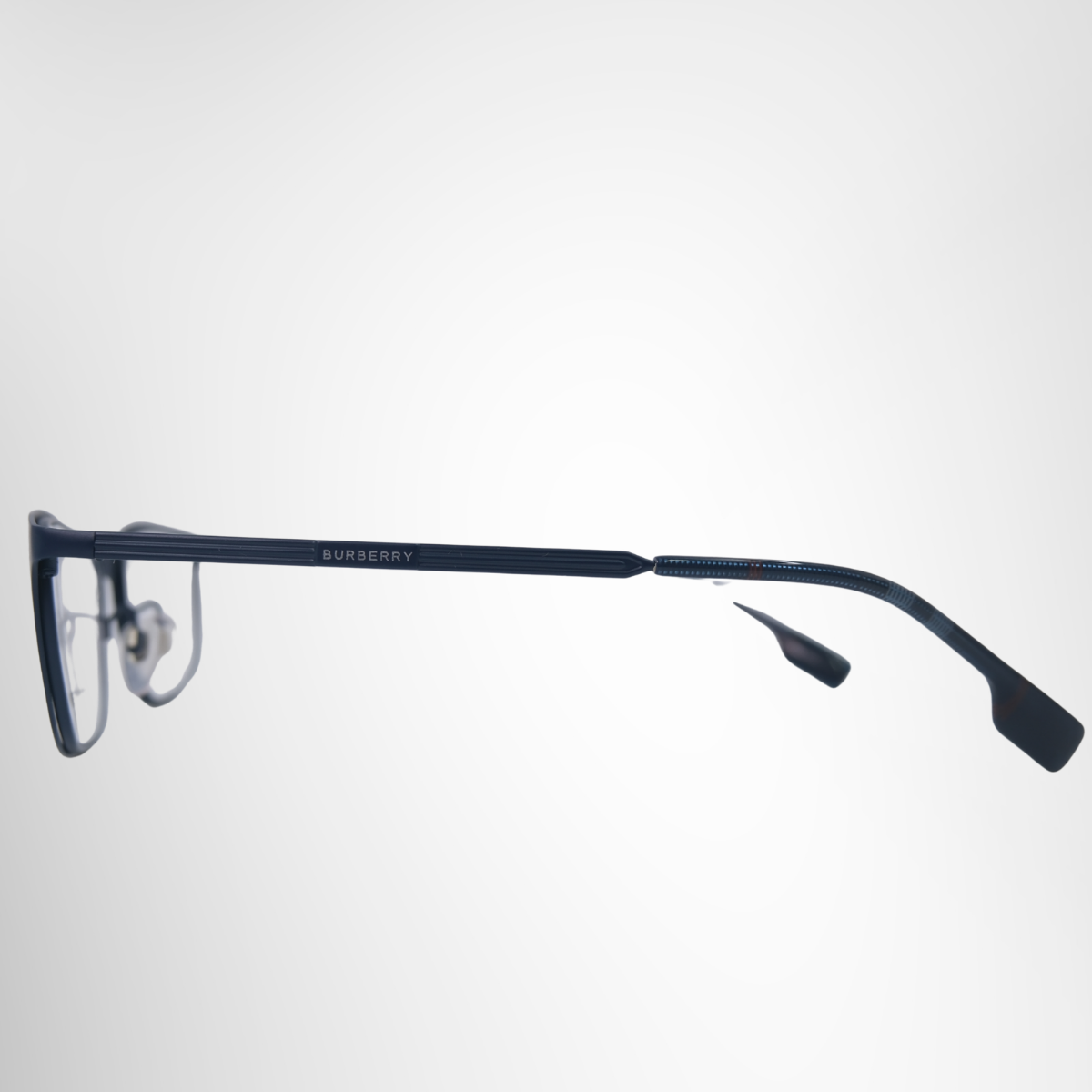Matte Navy Blue Rectangular Prescription Glasses