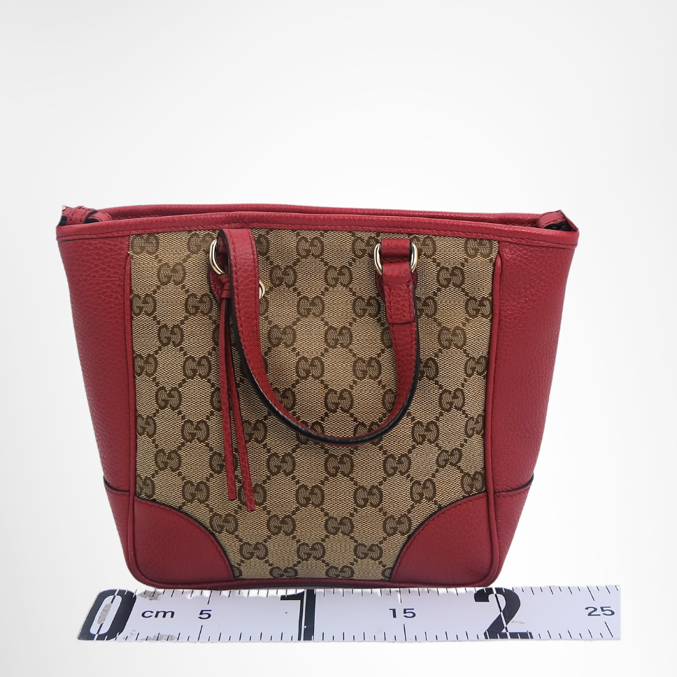 GG Canvas Bree Satchel