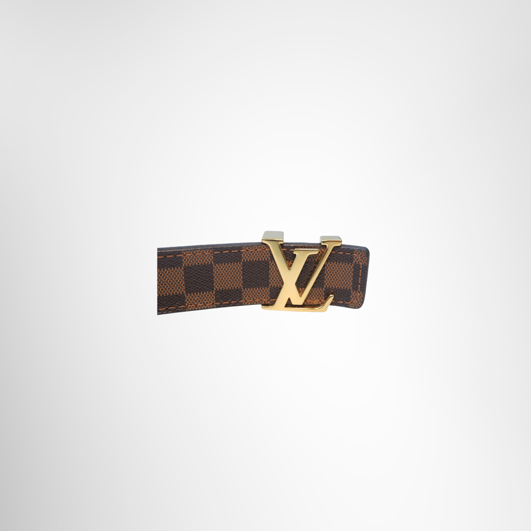 Damier Ebene Canvas Belt