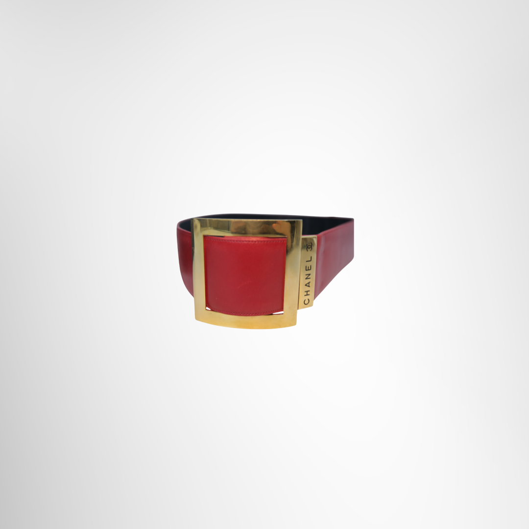 Vintage Square Buckle Belt