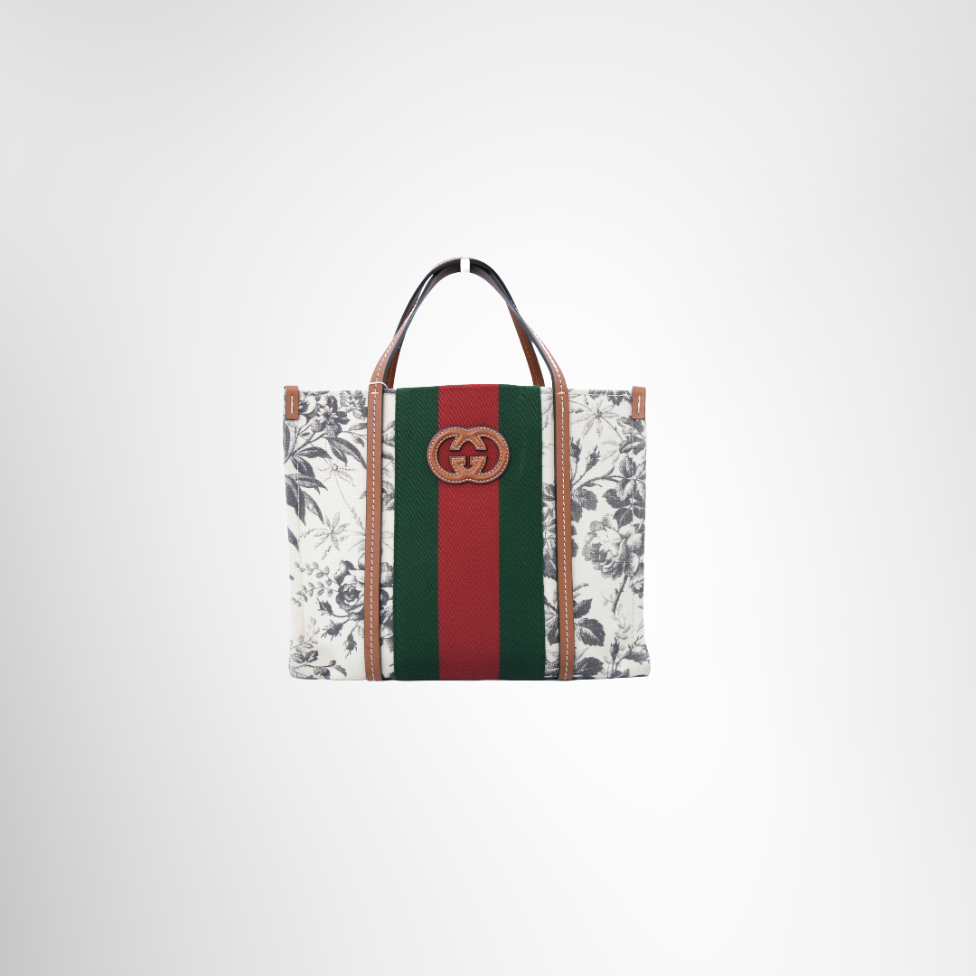 Interlocking GG Small Tote Bag