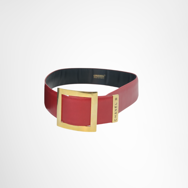 Vintage Square Buckle Belt
