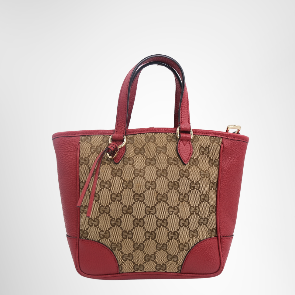GG Canvas Bree Satchel