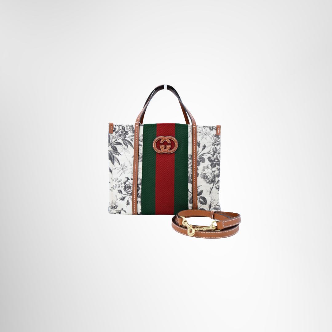 Interlocking GG Small Tote Bag