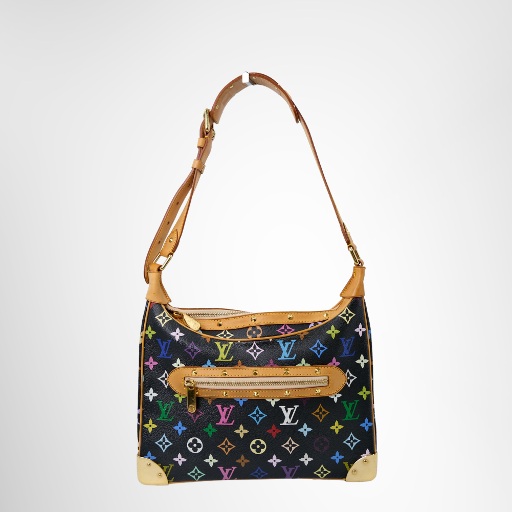 Black Monogram Multicolore Boulogne Bag