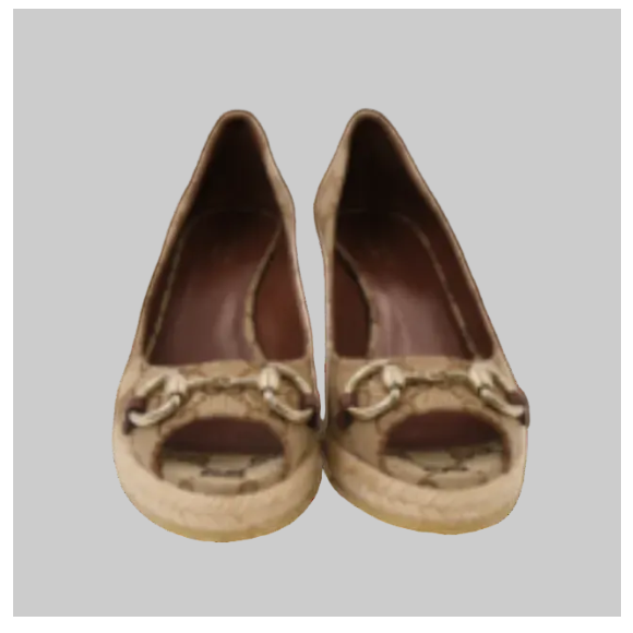 GG Canvas Wedge Espadrille