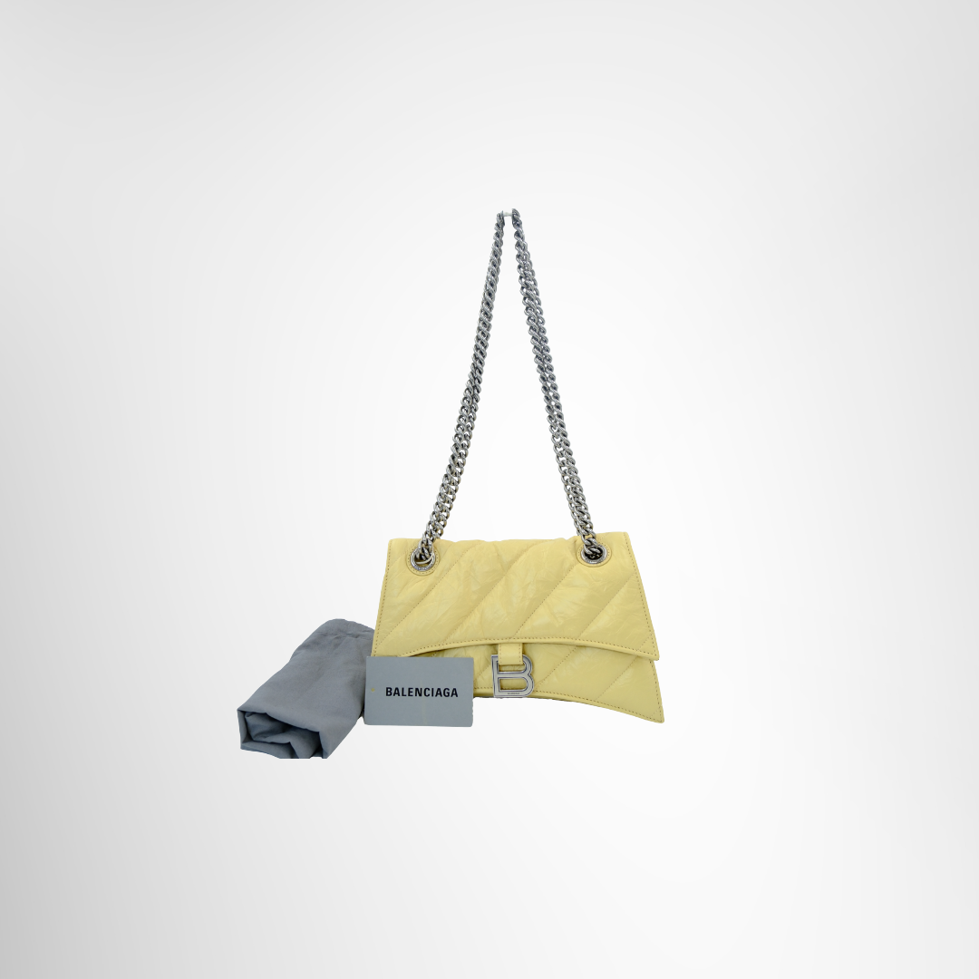 Crush Small Quilted Chain Bag