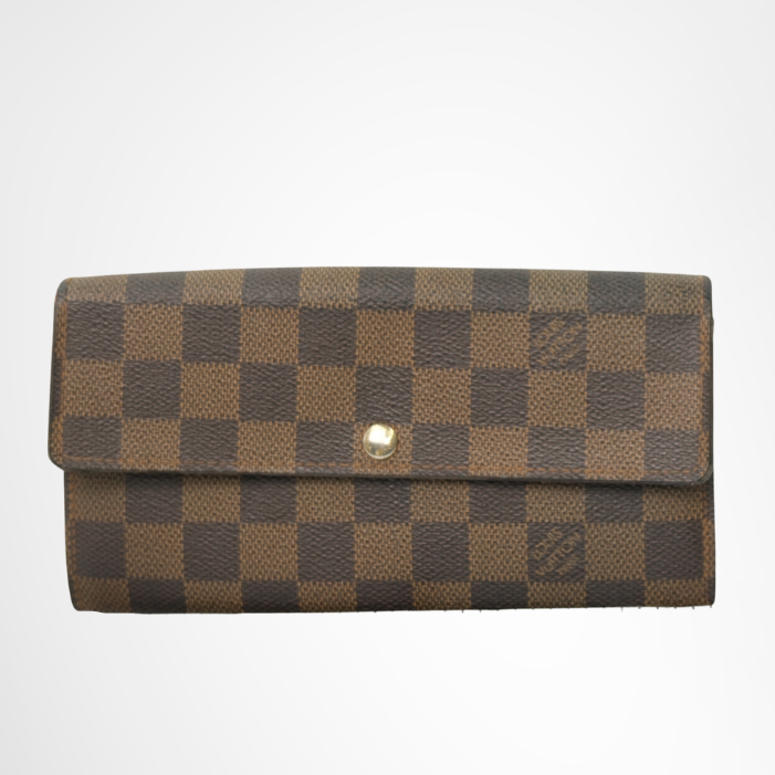 Damier Ebene Sarah wallet