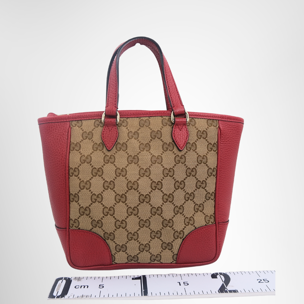 GG Canvas Bree Satchel