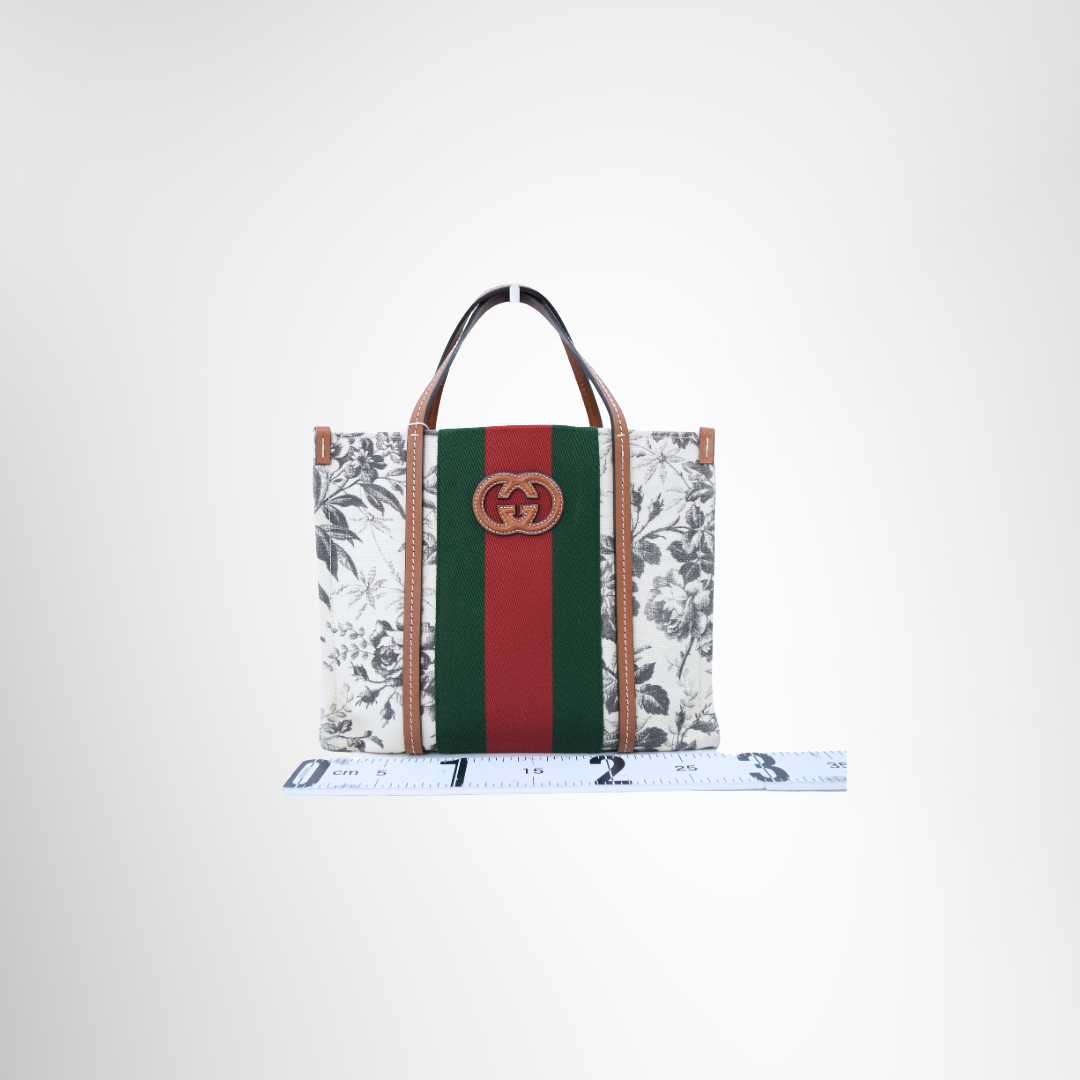 Interlocking GG Small Tote Bag