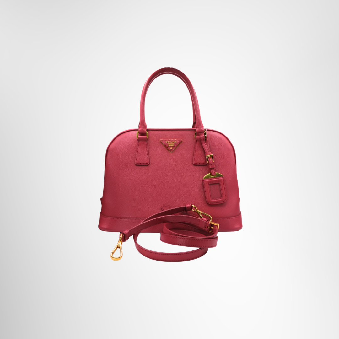 Saffiano Lux Open Promenade Satchel