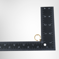 Fendi FF Logo Hoop Earrings – Pre-Owned Luxury Accessories – Antonio & Co Measurement View
