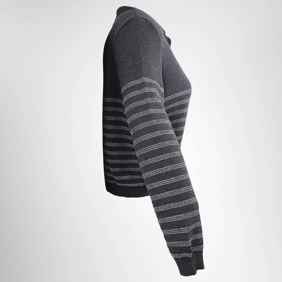 Fendi Knit Cardigan – Pre-Owned Luxury Brand Apparel – Antonio & Co Side View 
