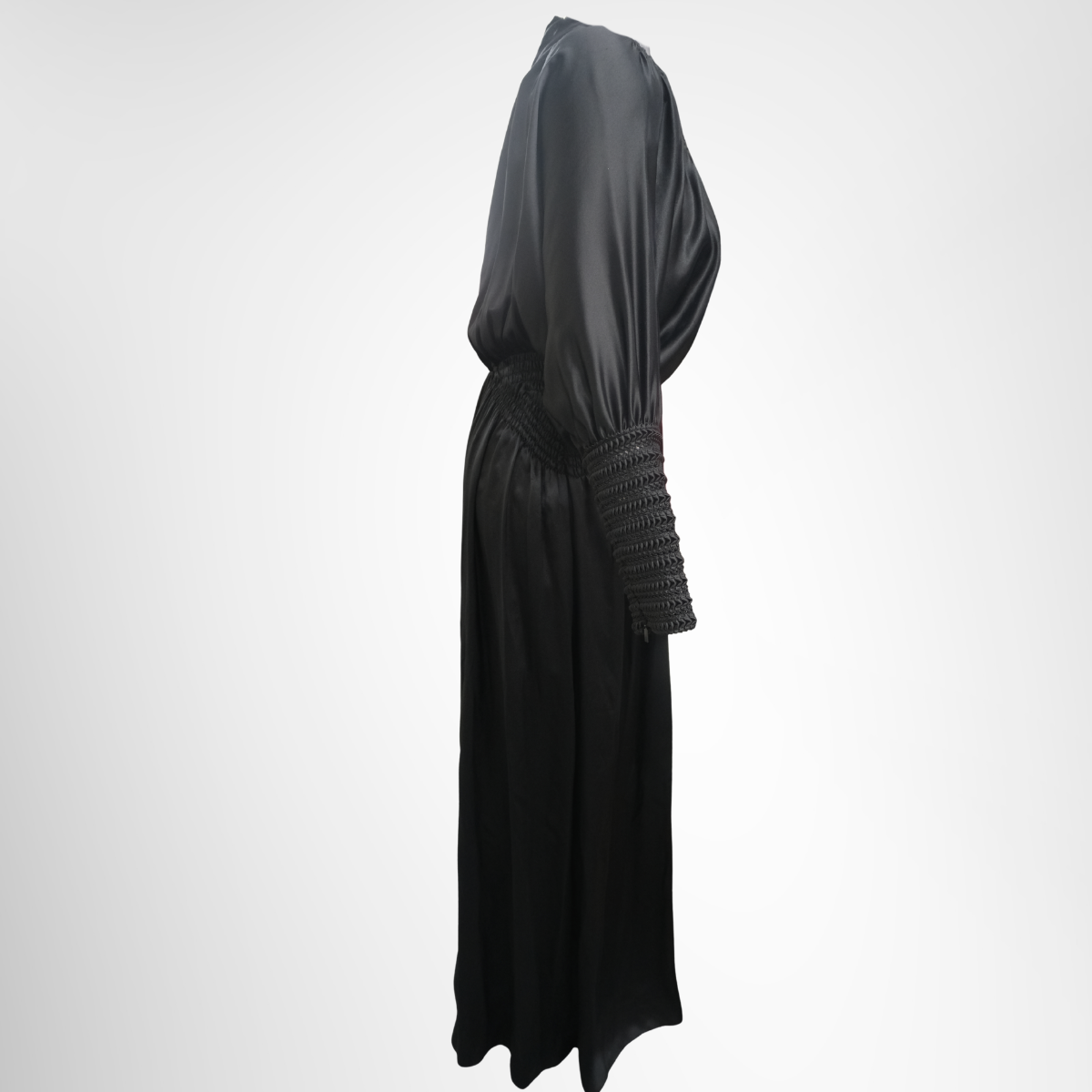 Fendi Maxi Dress Black – Pre-Owned Luxury Brand Apparel – Antonio & Co Side View 2