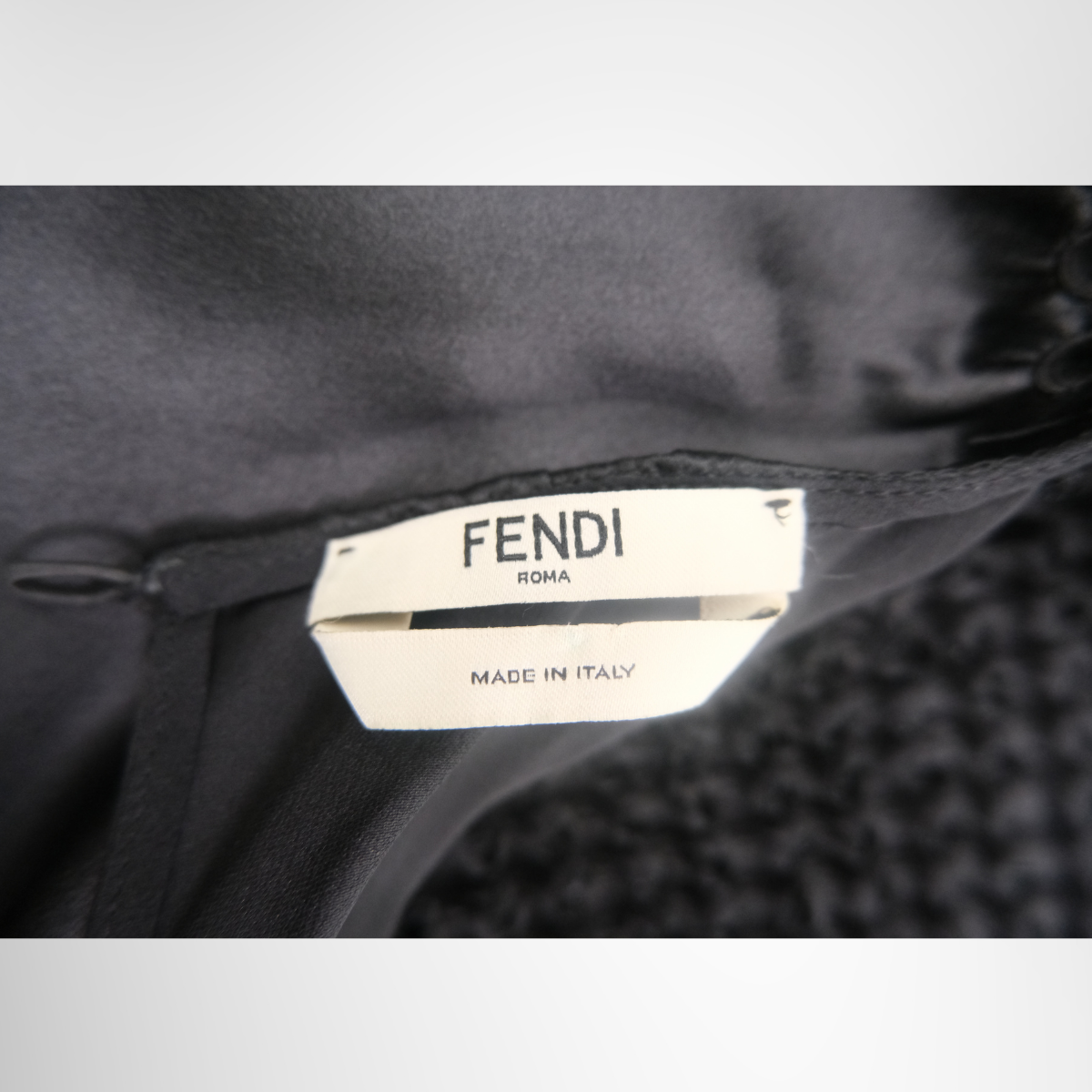Fendi Maxi Dress Black – Pre-Owned Luxury Brand Apparel – Antonio & Co Tag 