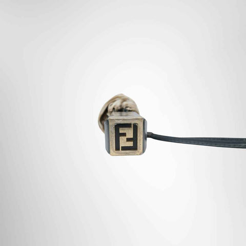 Fendi Zucca Pattern Folding Umbrella