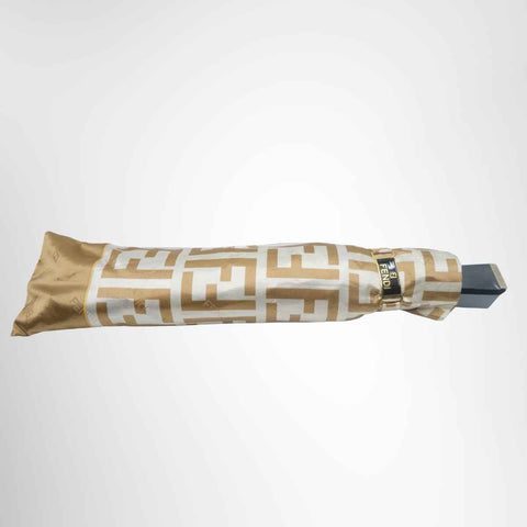 Fendi Zucca Pattern Folding Umbrella