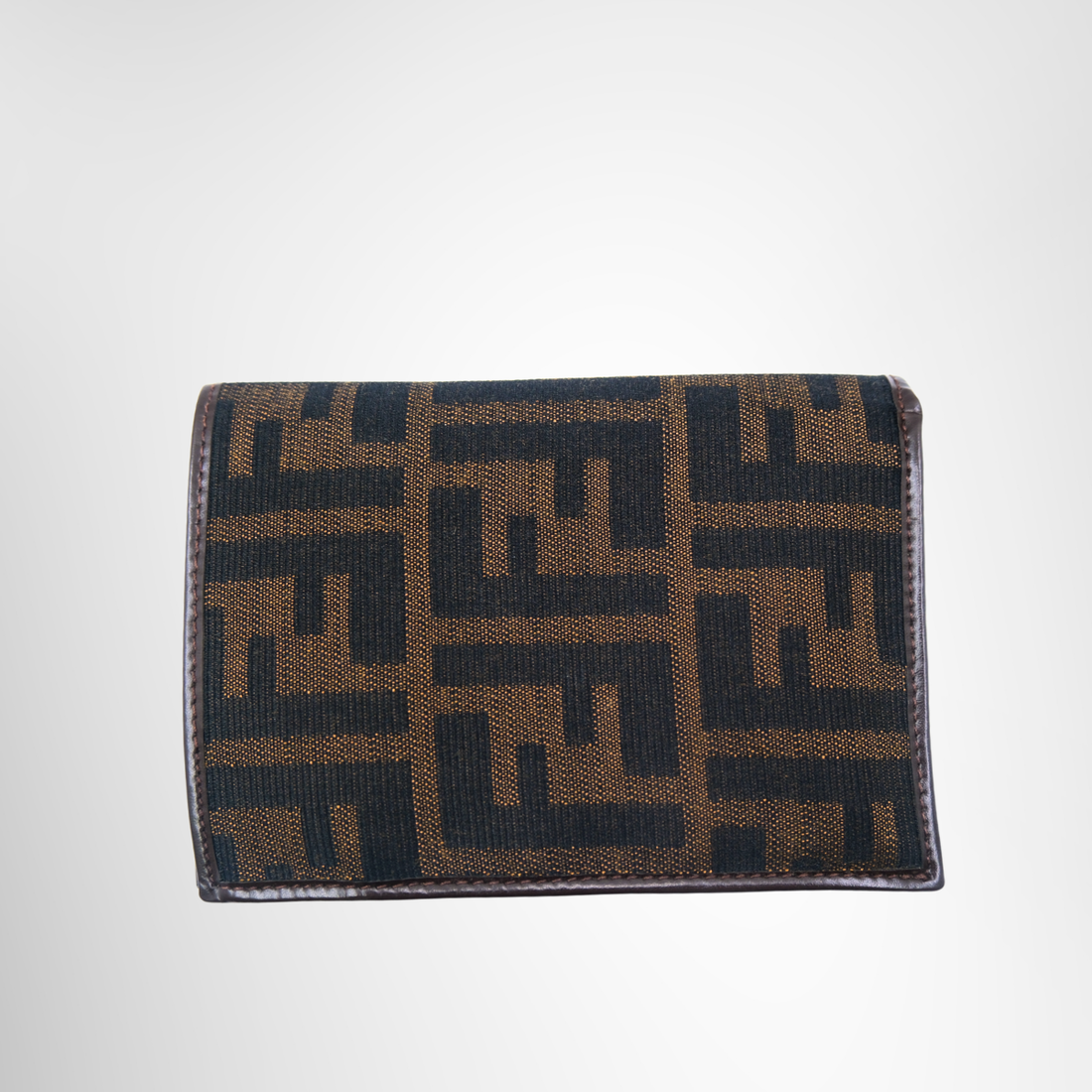 Fendi Zucca FF Logo Canvas Compact Wallet – Pre-Owned Luxury Brand Wallet – Antonio & Co Front Page
