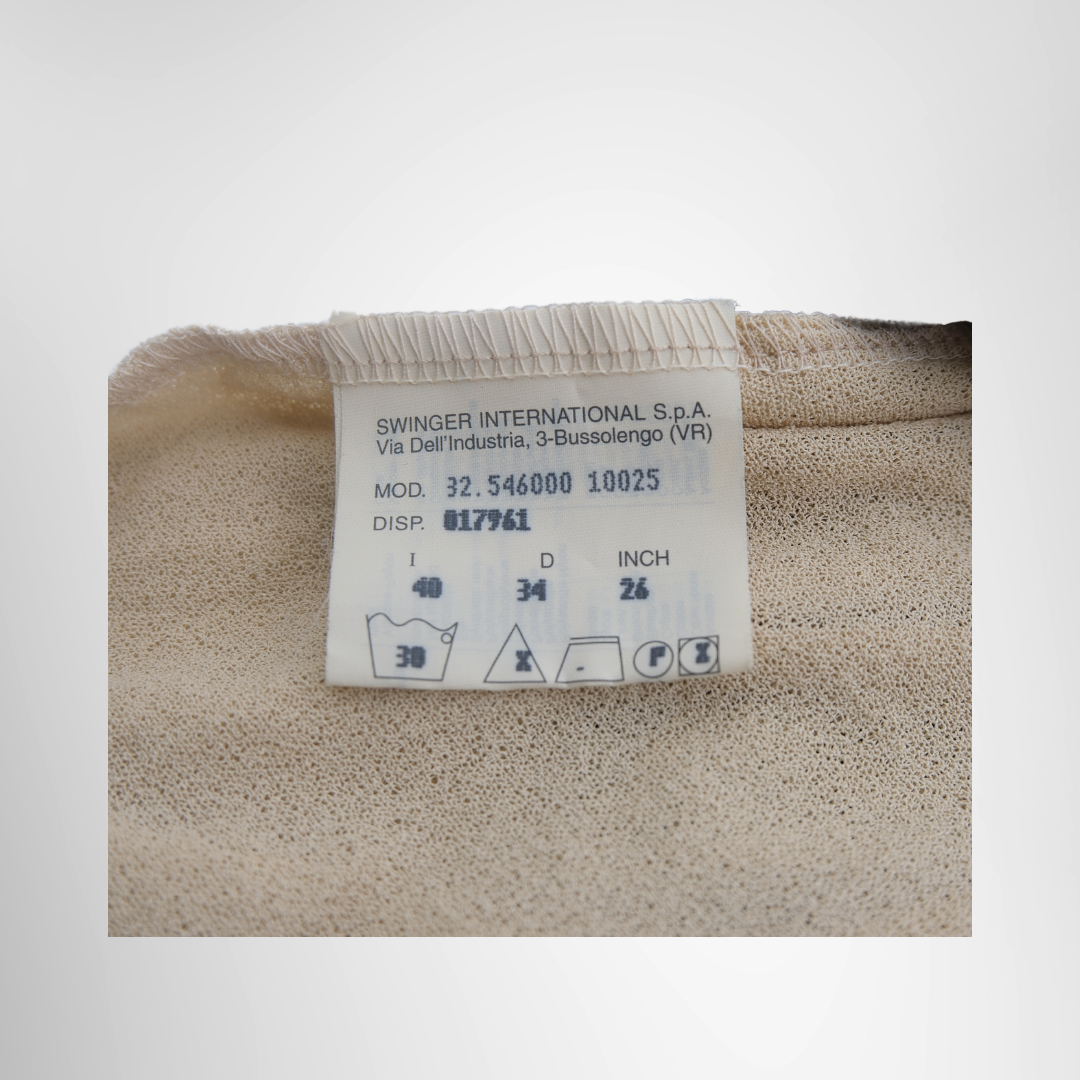 Fendi Preowned Luxury Apparel Vintage Zucca Dress Tag View 2