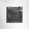 Fendi Preowned Luxury Bag Black Fendi Zucchino Canvas Tote Bag Strap View