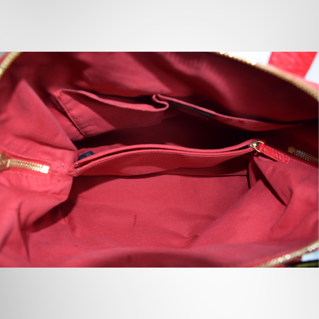 Fendi Preowned Luxury Bag Chameleon 2-way Handbag Interior View